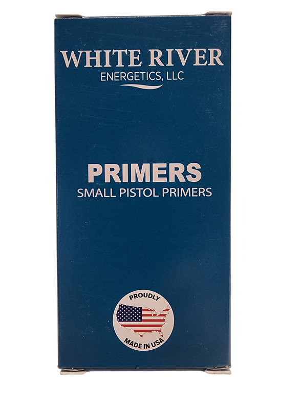 WHITE RIVER ENERGETICS PRIMER - SMALL PISTOL (1000PK)