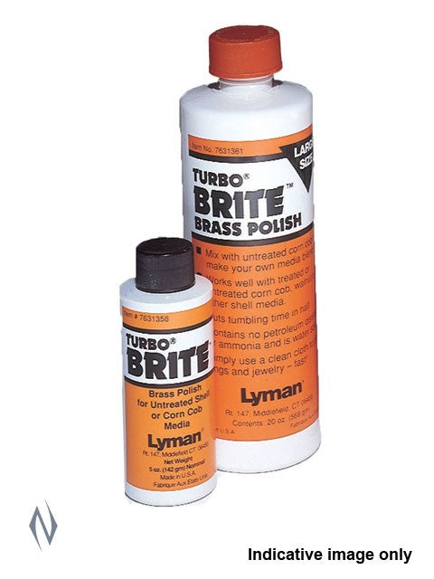 LYMAN TURBO BRITE BRASS POLISH [SZ:5 oz]