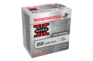 WINCHESTER 22LR SUPER-X RAT SHOT (#12 SHOT)