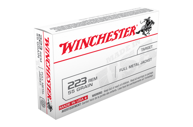 WINCHESTER 223 REM USA VALUE PACK 55GR FMJ (20PK)