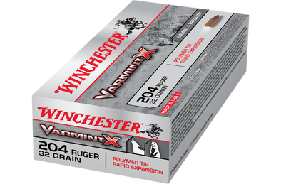 WINCHESTER 204 RUGER 32GR VARMINT X (20PK)