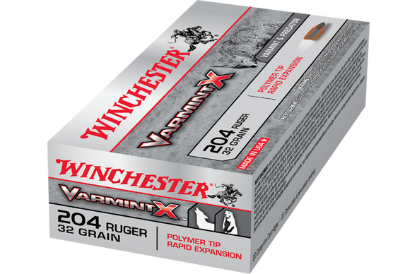 WINCHESTER 204 RUGER 32GR VARMINT X (20PK)