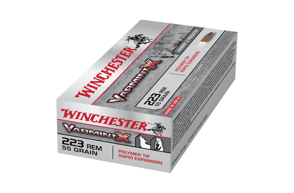 WINCHESTER 223 REM VARMINT X 55GR POLY TIP