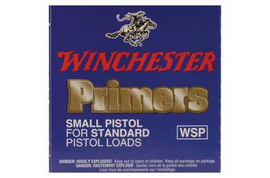 WINCHESTER SMALL REGULAR PISTOL PRIMER (1000PK)