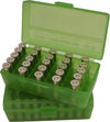 MTM 50RD AMMO BOX PISTOL 10MM / 45ACP [CLR:GREEN]