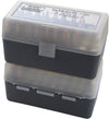 MTM 50RD AMMO BOX RIFLE MED 308 [CLR:SMOKE / BLACK]