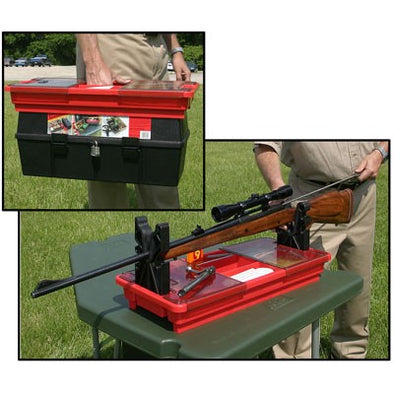 MTM PORTABLE RIFLE MAINTENANCE CENTRE RED