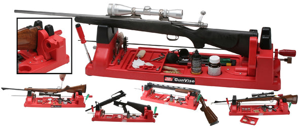 MTM GUN VISE RED