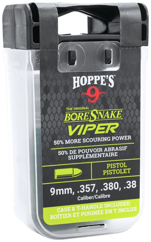HOPPES VIPER BORE SNAKE - PISTOL [CAL:9MM / 357 CAL]