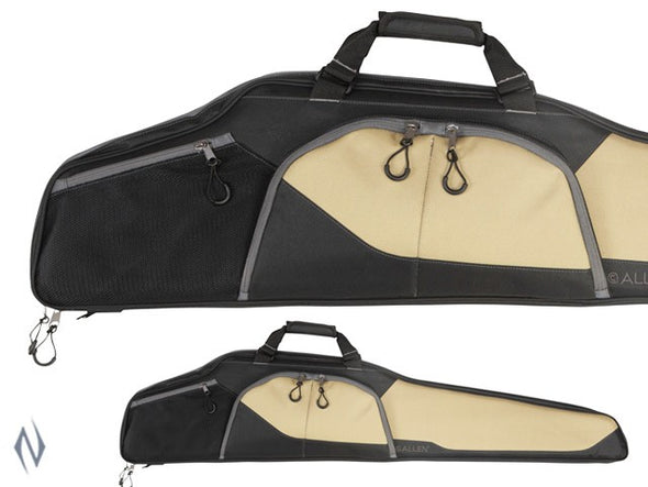 ALLEN SAWATCH SCOPED RIFLE CASE TAN / BLACK 46"