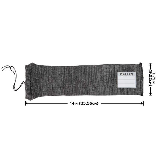 ALLEN STRETCH KNIT HANDGUN SOCK 14" GREY