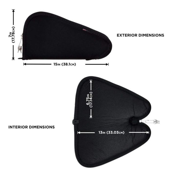 ALLEN ENDURA LOCKING HANDGUN BLACK 13"