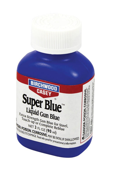 BIRCHWOOD CASEY SUPER BLUE LIQUID GUN BLUE 3OZ