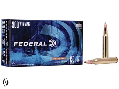 FEDERAL 300 WIN MAG POWER-SHOK [WT:150GR SP]