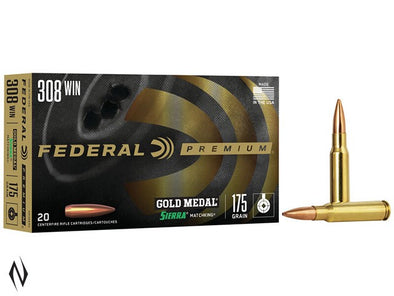 FEDERAL 308 WIN GOLD MEDAL MATCH [WT:175GR SMK]