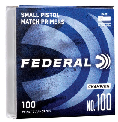 FEDERAL PRIMER 100 SMALL PISTOL (1000PK)
