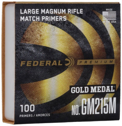 FEDERAL PRIMER GM215M GOLD MEDAL LARGE RIFLE MAGNUM (1000PK)