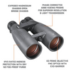 BUSHNELL MATCH PRO ED 15X56 MRAD RETICLE BINOCULAR