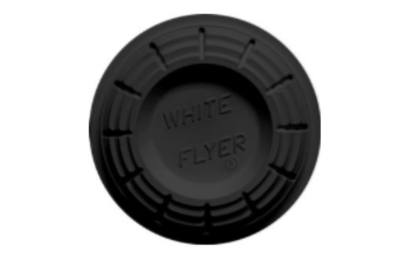 WHITE FLYER BLACKOUT ALL BLACK CLAY TARGETS (135 BOX)