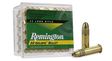 REMINGTON 22LR 36GR HV HP GOLDEN BULLET 1280FPS (100PK)