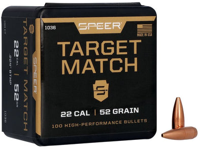 SPEER 224 52GR HPBT MATCH 100PK