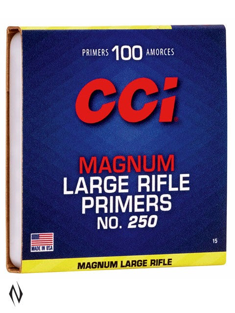 CCI PRIMER 250 LARGE RIFLE MAGNUM (1000PK)
