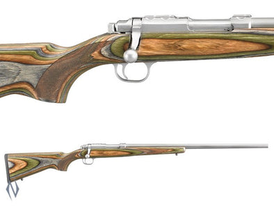 RUGER 77/17 STAINLESS VARMINT LAMINATED [CAL:17 HORN]