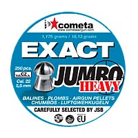 JSB (COMETA) DIABOLO EXACT JUMBO HEAVY 22 PELLETS 18.13GR (250PK)