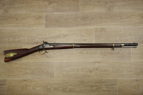 S/H EUROARMS 1858 2-BAND MUZZLE LOADER RIFLE 58CAL (BC679).