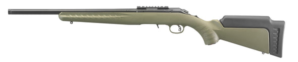 RUGER AMERICAN RIMFIRE OD GREEN [CAL:22 LR THREADED]