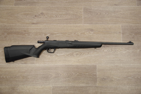 S/H SAVAGE B22 LEFT HAND BOLT ACTION RIFLE 22LR (FM665)