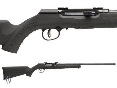 SAVAGE A17 SEMI AUTO BLUED SYNTHETIC [CAL:17 HMR]