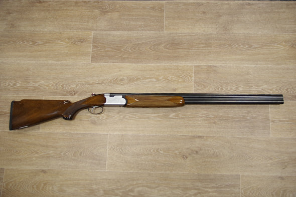 S/H BERETTA S56E TRAP O/U SHOTGUN 12G (FJ658)