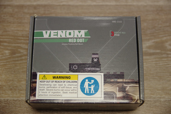 S/H VORTEX VENOM RED DOT (SHS610)