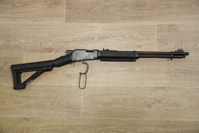 S/H MOSSBERG 464 LEVER ACTION .RIFLE 22LR (FE760)