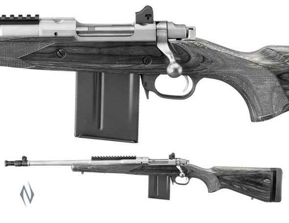 RUGER 77 GUNSITE SCOUT STAINLESS - LEFT HAND [CAL:308 WIN 18"]