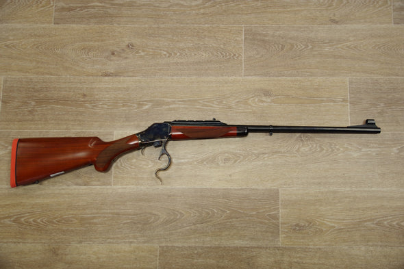 S/H UBERTI 1885 COURTENEY FALLING BLOCK SINGLE SHOT RIFLE 303 (FH795)