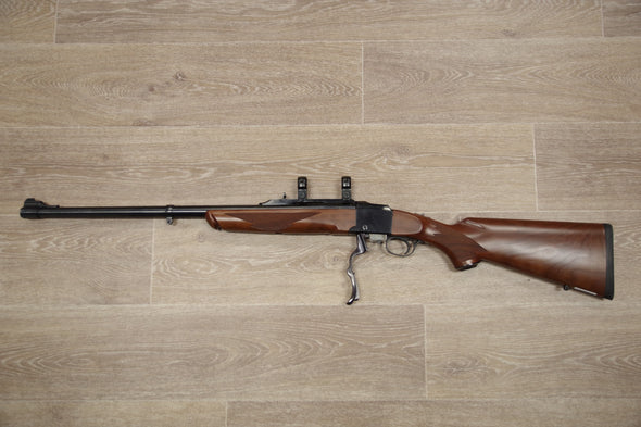 S/H RUGER NO:1-H SINGLE SHOT RIFLE 450-400 NE (FF895)