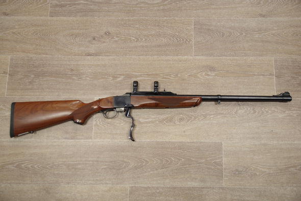S/H RUGER NO:1-H SINGLE SHOT RIFLE 450-400 NE (FF895)