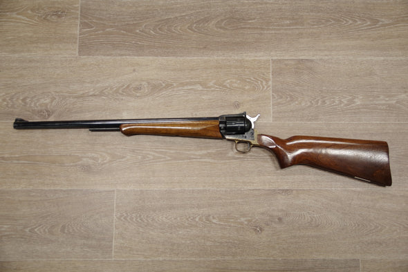 S/H ARMI JAGER FRONTIER CARBINE REVOLVER RIFLE 22WMR (EI767) (INOPERABLE)