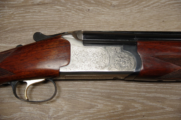 S/H ZABALA HERMANOS SILVER 2 OVER & UNDER SHOTGUN 16G (FC855)