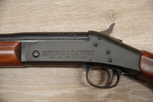 S/H HARRINGTON & RICHARDSON PARDNER SINGLE SHOT SHOTGUN 12G (ET377)