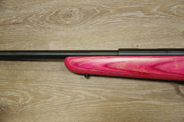 S/H SAVAGE CUB PINK BOLT ACTION RIFLE 22LR (FG217)