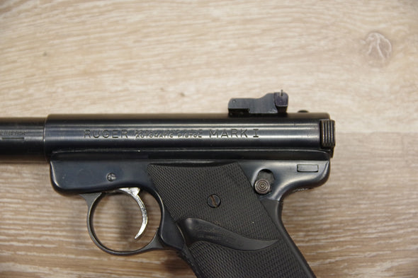 S/H RUGER MK I TARGET SEMI AUTO PISTOL .22LR (FA209) 