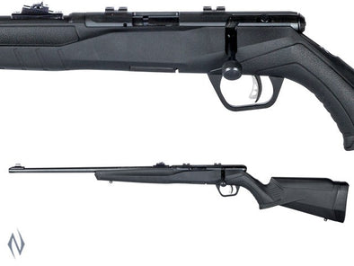 SAVAGE B22 F BLUED SYNTHETIC W/SIGHTS - LEFT HAND [CAL:22 LR]