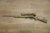 S/H SAVAGE MKII CAMO BOLT ACTION RIFLE .22LR (FE036)