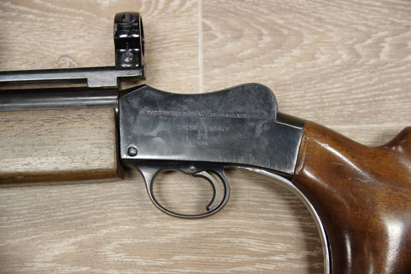S/H SPORTCO MARTINI SINGLE SHOT RIFLE 222 RIMMED (FM217)