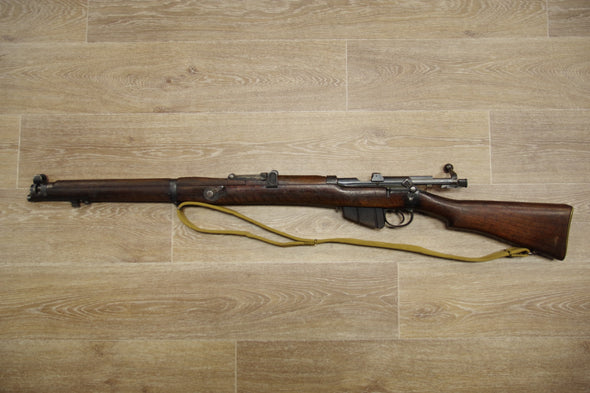 S/H ENFIELD 1908 SMLE MKIII BOLT ACTION RIFLE .303 (FE068)