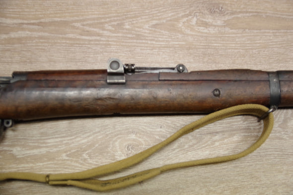 S/H ENFIELD 1908 SMLE MKIII BOLT ACTION RIFLE .303 (FE068)