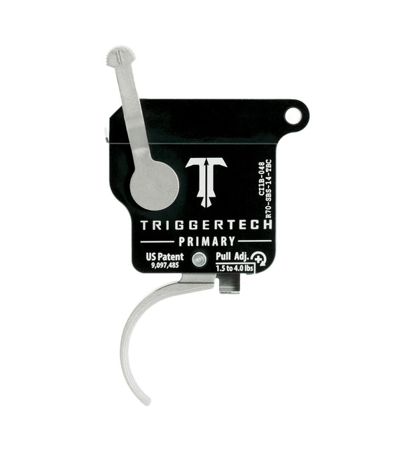 TRIGGERTECH PRIMARY SINGLE STAGE [TYPE:REM 700 SHP:CURVED SHOE, STAINLESS]